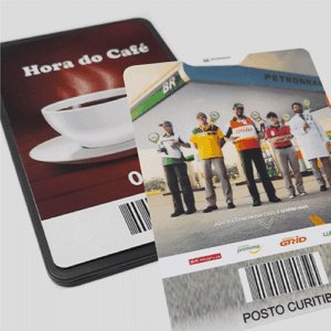 Credencial em PVC - 9X14cm 0,46mm - 20 Un
