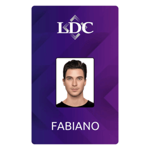 Crachá em PVC Laminado - 100 unidades