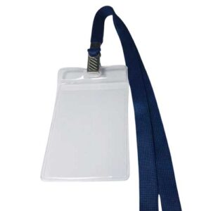 10 Cordão Liso + Porta Cracha Cristal