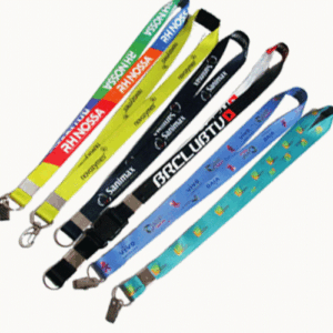 Cordão para crachá com impressão digital 15mm - 50 unidades