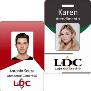 Crachá em PVC Laminado - 50 unidades