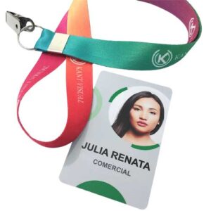 Crachá Personalizado + Cordão Digital