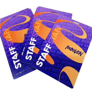 70un Credenciais Pvc Abp 9.2X14.2 cm