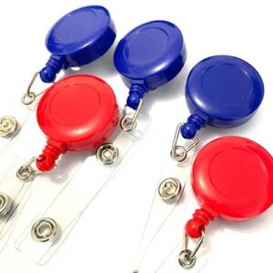 Porta Crachá Retrátil - 10 unidades